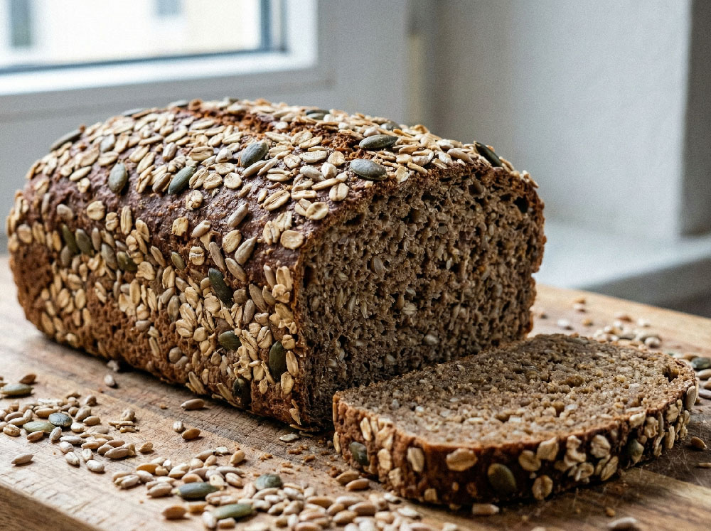 Saftiges Dinkelvollkornbrot