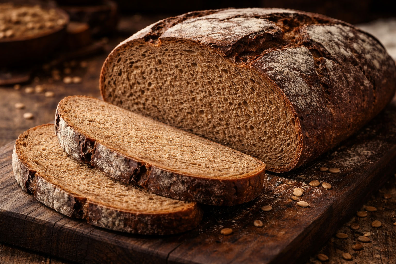 Roggenbrot selber backen