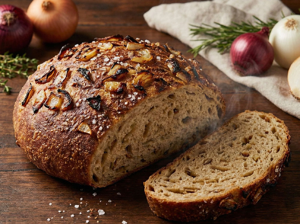 Herzhaftes Zwiebelbrot