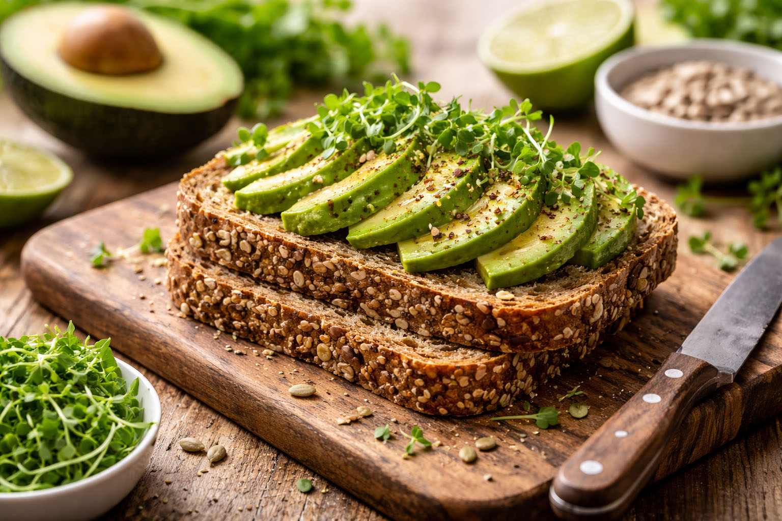 Gesundes Low Carb und Chia Brot