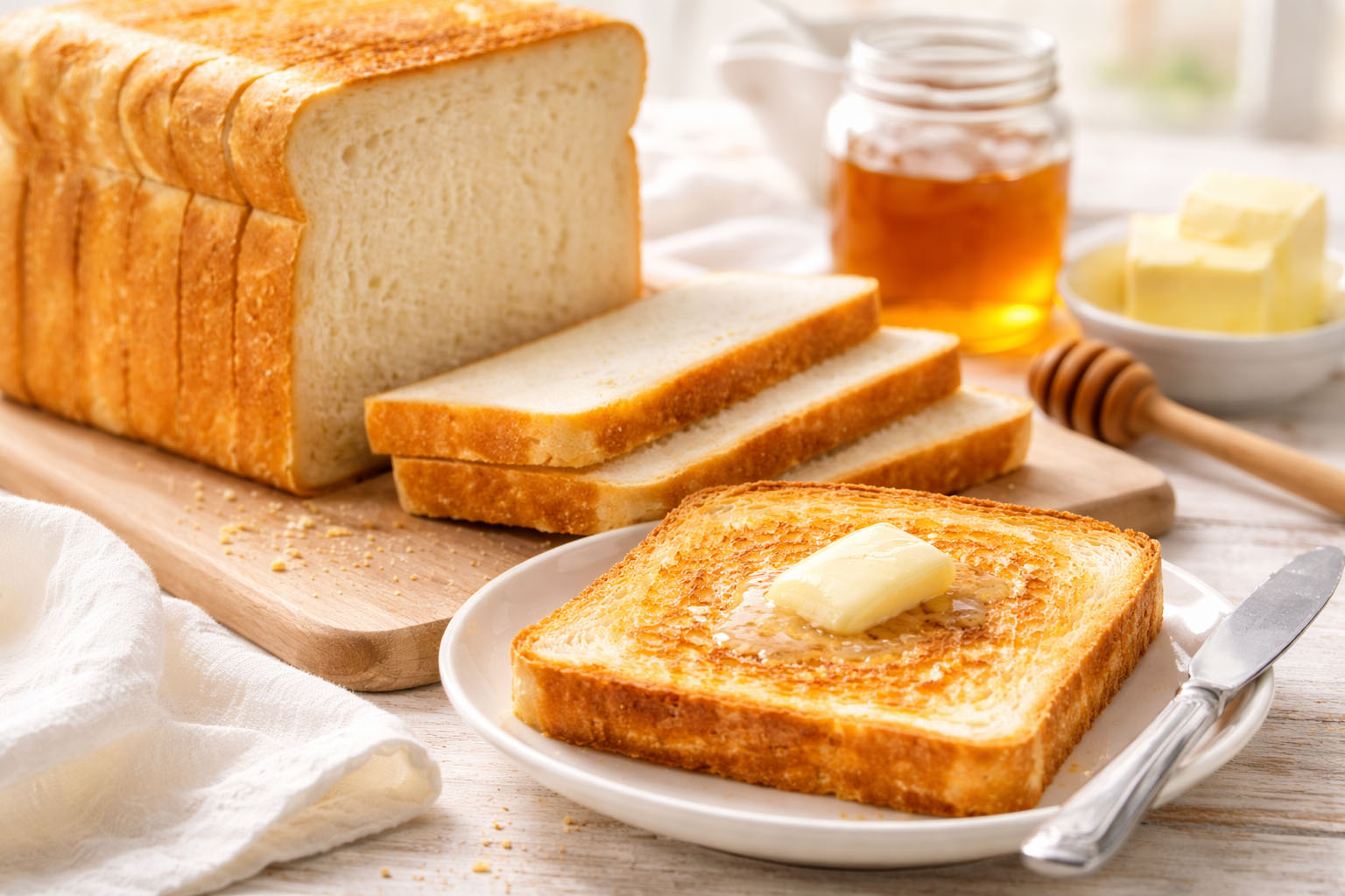 Weißbrot und Toastbrot Klassiker